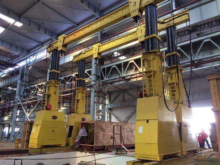 如何用液壓龍門吊完成重型機(jī)械搬運及定位安裝？